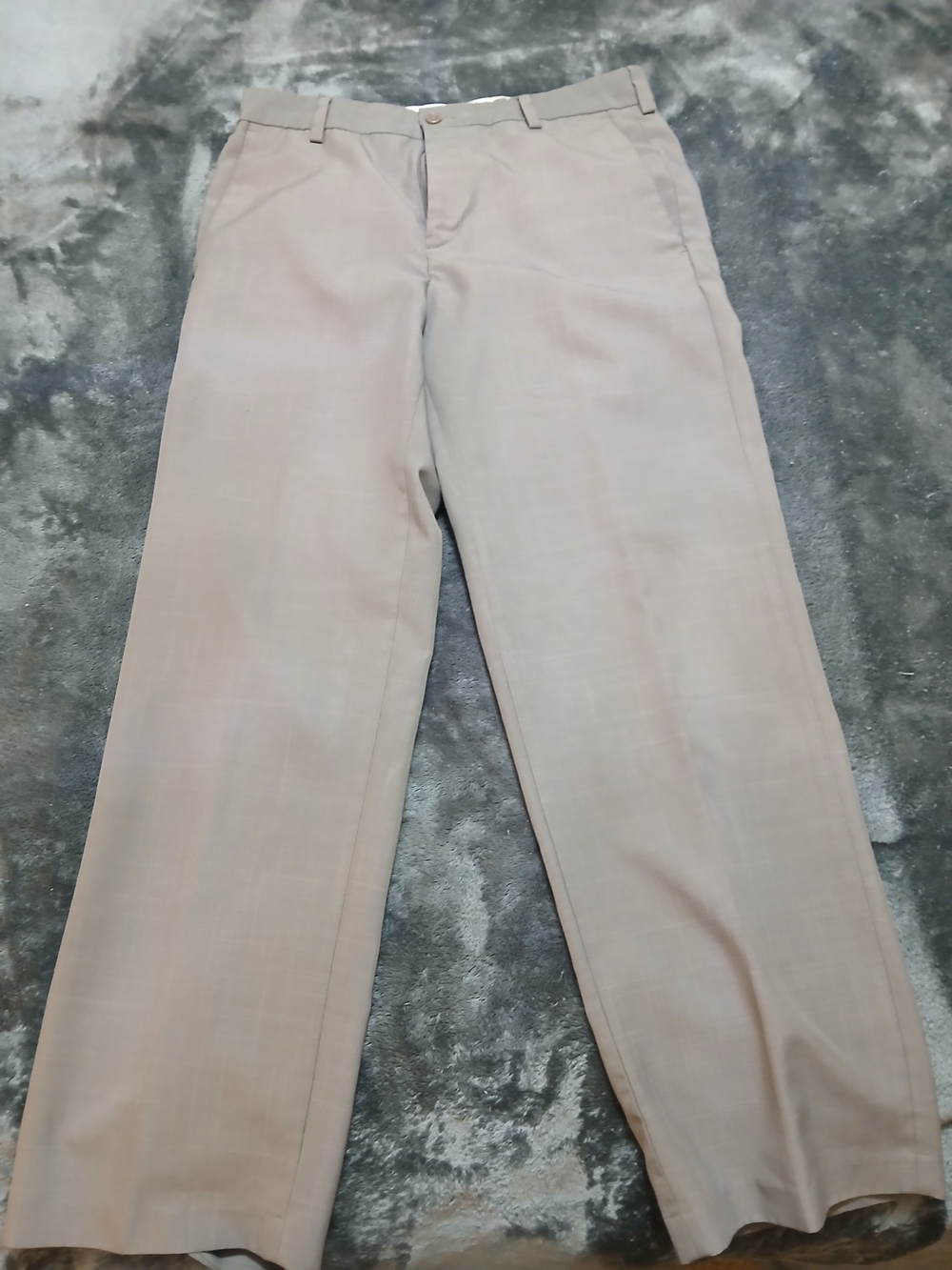 Kenneth Cole Reaction Men's Beige Dress Pants